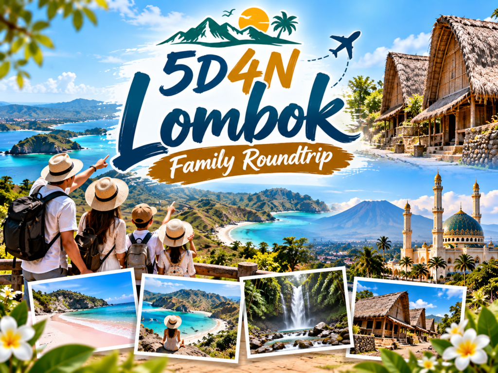5D4N Lombok Family Roundtrip