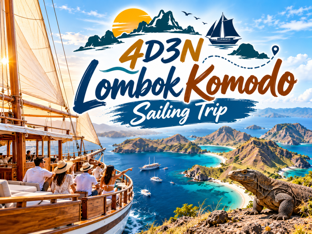 4D3N Lombok Komodo Sailing Trip